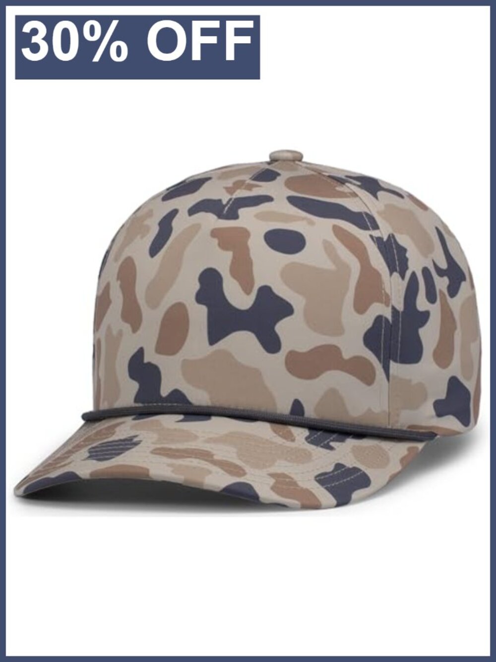 Duck Camo 5-Panel Trucker Cap Snapback Adjustable Baseball Hat